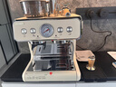 Barsetto【品牌补贴15%】百胜图二代2S带称咖啡机双加热意式商用全半自动家用奶泡电动现磨豆研磨一体机 米白色 实拍图