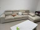 全友家居 奶油风可拆洗布艺沙发客厅转角贵妃L型现代简约家用沙发新款 实拍图