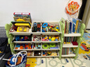 幼贝臣儿童玩具收纳架多层家用宝宝置物架玩具箱储物架组合分类整理神器 大号至尊版-收纳架+展示台-绿色 实拍图