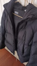 坦博尔连帽羽绒服女泡芙短款韩版面包服小个子秋冬外套TBF530360D 黑色 S (160)（建议体重110斤-120斤） 实拍图