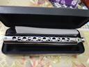 嘉德瑞JDR半音阶口琴12孔C调GM-0648进口音簧初学专业演奏款-哑光黑 实拍图