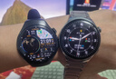 HUAWEI WATCH 5 42mm基础款深锖色不锈钢表壳幻月黑氟橡胶表带首创X-TAP智感窗eSIM通信手表华为智能手表 实拍图