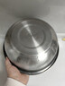 维艾（Newair）304不锈钢盆大号和面盆食品级加厚揉面盆家用大盆厨房洗菜盆面盆 实拍图