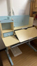 黑白调儿童C1儿童学习桌书桌学习桌椅升降桌学生写字桌子电脑桌书桌1.2m 实拍图