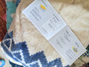 水星家纺毛毯冬季加厚加绒法兰绒毯A类毯子盖被可机洗约2.94斤200×230cm 实拍图