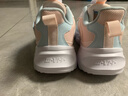 361°童鞋 儿童跑鞋25冬季女中大童旋钮扣革面回弹运动鞋 白35 实拍图