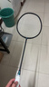 的幸均衡之刃超轻羽毛球拍全碳素纤维羽毛球耐打初学者新手耐用单拍 星耀黑 质保30磅（已穿线+两个手胶） 实拍图