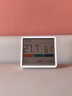 京东京造 温湿度计时钟室内温度计办公家用婴儿房壁挂桌面电子湿度计 高精度传感器 非蓝牙版 实拍图