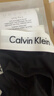 Calvin Klein内衣男士本命年新年红三条装提花腰边ck舒适棉质微弹三角内裤男 998-太空黑/椰青灰/月光白 3条 M 实拍图