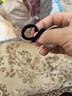 美肤语黑色尼龙无接缝儿童头绳皮筋发绳(200根)小号橡皮筋发圈MF8708 实拍图