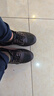 蓝鸥盾劳保鞋男士防滑厨师防砸钢包头防刺安全工作牛皮工地鞋D1069N 42 实拍图