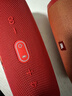 JBL CHARGE5 冲击波五代 便携蓝牙音箱+低音炮 户外防水音响 增强版赛道扬声器 女生礼物 红色 实拍图