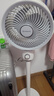 艾美特（AIRMATE）【小暴风】空气循环扇大风量摇头电风扇家用台式落地扇升级加高换气轻音柔风小风扇 FA18-X115 实拍图