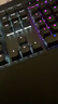 美商海盗船 (USCORSAIR) K70 RGB PRO 机械键盘 游戏键盘 全尺寸 8000Hz 竞技模式 铝框体 黑色 OPX光轴 实拍图
