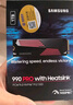 三星（SAMSUNG）1TB SSD固态硬盘 M.2接口(NVMe协议PCIe 4.0 x4) 990 PRO With Heatsink散热片版 台式机 PS5 实拍图