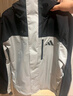 adidas拒水加绒内胆三合一连帽外套男女秋冬阿迪达斯官方轻运动   浅褐   XL 实拍图