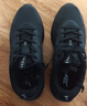 特步男子跑步鞋运动鞋轻便减震防泼水革面跑鞋黑色 实拍图