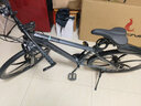 凤凰铝合金山地自行车成年人男士女士油刹可锁双减震山地车自行车学生 肖光灰/全轴承/六刀轮 26英寸（适合身高160-180） 24速凤凰定位变速【碳钢车架】 实拍图