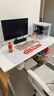 蔓斯菲尔（MSFE）电竞桌台式电脑桌X影系列二段式双人书桌办公学习ENF级实木生态板 实拍图