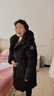 波司登（BOSIDENG）25新款羽绒服女款中长款90绒商场同款可脱卸帽外套B250246064DS 黑色|8056 卡码拍大 XL 175/96A 体重约130-140斤 实拍图