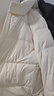 优衣库女装羽绒茄克/柔软面料外套夹克25秋冬新款479212 01 乳白色 S 实拍图