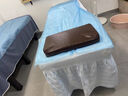 萌海豚 按摩床美容床美容院专用中医推拿床家用理疗床带洞纹绣美体采耳 铁架6cm腿【棕色皮革】长190宽80 实拍图
