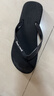 大嘴猴（paul frank）人字拖男士大码夏季拖鞋户外外出防滑耐磨夹趾沙滩鞋 黑  44-45 实拍图