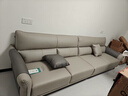 全友家居 现代简约科技布艺沙发客厅家用实木内架直排式一字沙发家具 实拍图
