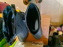 德系雨鞋雨靴高档男新款收口防雨防水鞋中筒防滑雨靴水靴户外钓鱼 灰色加防水口不可拆 41 实拍图