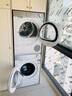 西门子（SIEMENS）小晶钻智净版Pro 洗烘套装 10kg滚筒全自动洗衣机+10kg变频热泵烘干机  WG52H1U00W+WQ53H2001W  实拍图