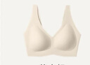 ubras【2件装】无尺码免拆V领内衣女背心美背粉底液色文胸罩无痕隐形 NEW-隐形肤+隐形肤 粉底液色 实拍图