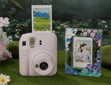 富士instax mini12一次成像拍立得相机（mini11拍立得相机升级版） 浅樱粉 套餐2：官配+20张白边+保护壳 实拍图