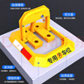 皇驰 车位地锁车位锁八角停车桩加厚抗压车库停车位防占用神器挡车器 实拍图