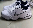 耐克轻便训练鞋老爹鞋冬季健身缓震运动NIKE MONARCH 4 415445 102白色/金属银/深藏青 36.5 (235mm) 实拍图