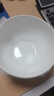 京东京造 餐具套装 乔迁之喜陶瓷家用陶瓷汤碗 纯白骨瓷 面碗6英寸*2 实拍图