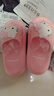 猪爸爸儿童拖鞋女童夏季2025新款室内防滑6-12岁三丽鸥宝宝亲子拖鞋粉20 实拍图