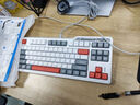 惠普K120 有线发光游戏键盘笔记本家用电脑游戏办公通用 电竞外设游戏键盘87键背光键盘  白色三拼 实拍图