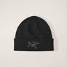 ARC'TERYX始祖鸟 EMBROIDERED BIRD TOQUE 男女同款 绒线帽 BLACK/黑色 均码 实拍图