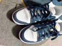 adidas ENTRAP美式校园风运动少年感复古篮球风板鞋男女阿迪达斯   白色/绿色/蓝色   36 实拍图