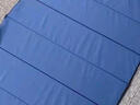 361°办公室午休折叠垫子幼儿园地铺睡垫便携式户外家用防潮垫子 藏青色【厚度25mm】可折叠 升级款（含收纳袋+充气枕头） 实拍图
