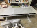 黑白调儿童A2学习桌书桌儿童桌椅实木升降桌子写字桌电脑桌进口橡胶木1.2m 实拍图