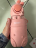 光多拉儿童保温杯吸管水杯小学生女孩子水壶宝宝幼儿园上学专用喝水粉色 实拍图