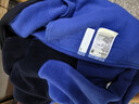 优衣库童装男童女童摇粒绒拉链茄克长袖外套夹克秋冬新款480184 66 蓝色 150 实拍图