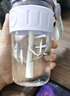 物生物（RELEA）玻璃杯水杯大容量女士咖啡杯吸管杯泡茶杯送女友学生杯子生日礼物 实拍图