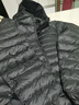 京东京造穿山甲轻薄羽绒服 连帽白鸭绒户外秋冬外套短款男 黑色 L 实拍图