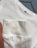优衣库男装女装大师T AIRism棉混纺圆领T恤长袖25秋冬新款479781 00 白色 L 实拍图