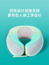 碧荷（P.Health）儿童U型枕宝宝旅行安全座椅枕婴儿枕头u型枕护颈枕 1-6岁精灵绿 实拍图