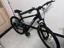喜德盛（xds）山地自行车黑客350/旭日310 X6铝合金车架21速变速机械碟刹 黑客350黑银17寸（26款） 实拍图
