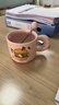 可爱fufu生日蛋糕马克杯带盖勺陶瓷杯送女生高颜值有意义生日礼物 汉堡生日蛋糕杯+勺1个350ml 实拍图