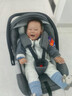 bebelock婴儿提篮式汽车儿童安全座椅新生儿宝宝睡篮车载便携摇篮i-Size 太空灰【i-Size认证】 实拍图